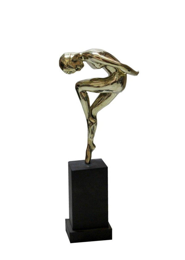 Gymnast Sculpture by Rohan Pawar | ArtZolo.com