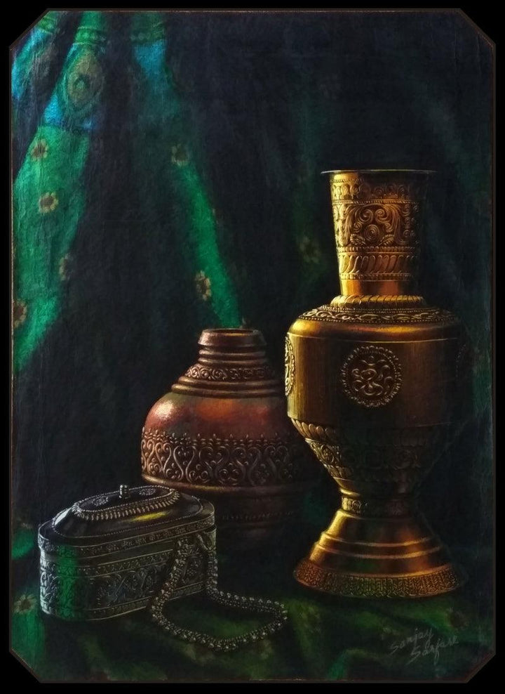 Handicraft 17 Painting by Sanjay Sarfare | ArtZolo.com