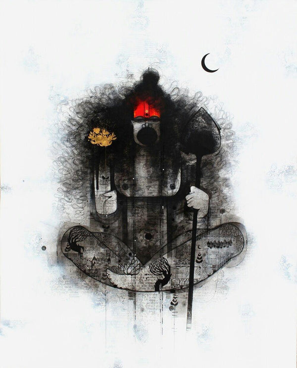 Hanuman Ji Painting by Amol Pawar | ArtZolo.com