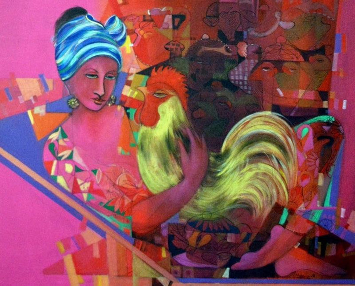 Hava Su Painting by Madan Lal | ArtZolo.com