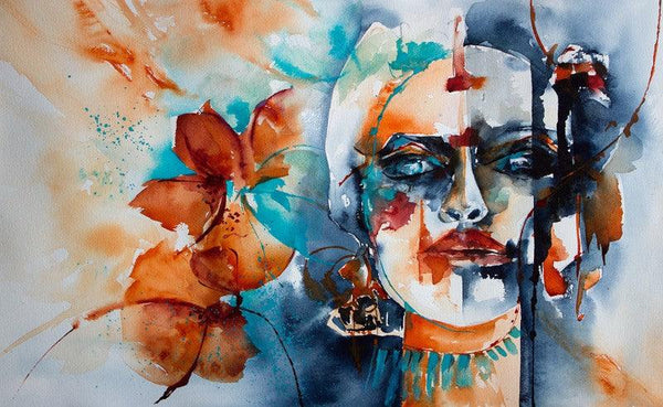 Hijra Painting by Veronique Piaser-Moyen | ArtZolo.com