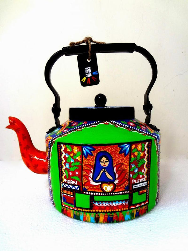 Holy Prayer Tea Kettle Handicraft by Rithika Kumar | ArtZolo.com