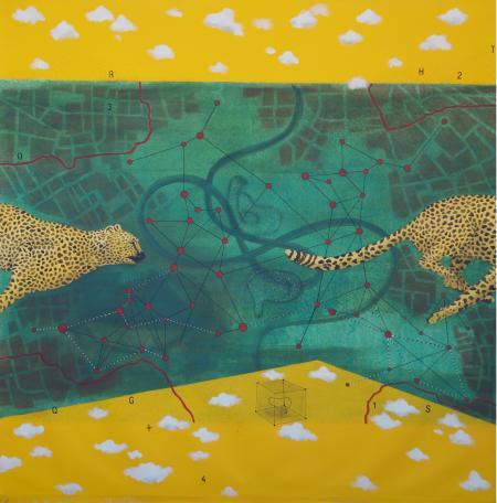 Hopefully Two Painting by Govind Biswas | ArtZolo.com