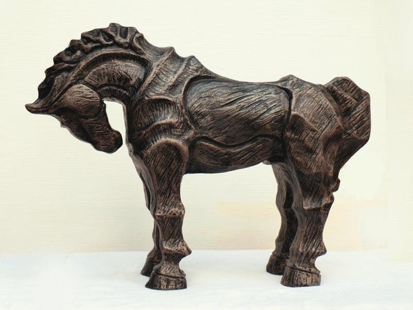Horse 1 Sculpture by Devidas Dharmadhikari | ArtZolo.com