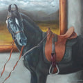 Animals acrylic painting titled 'Horse 2', 36x48 inches, by artist Sarang Pharate on Canvas