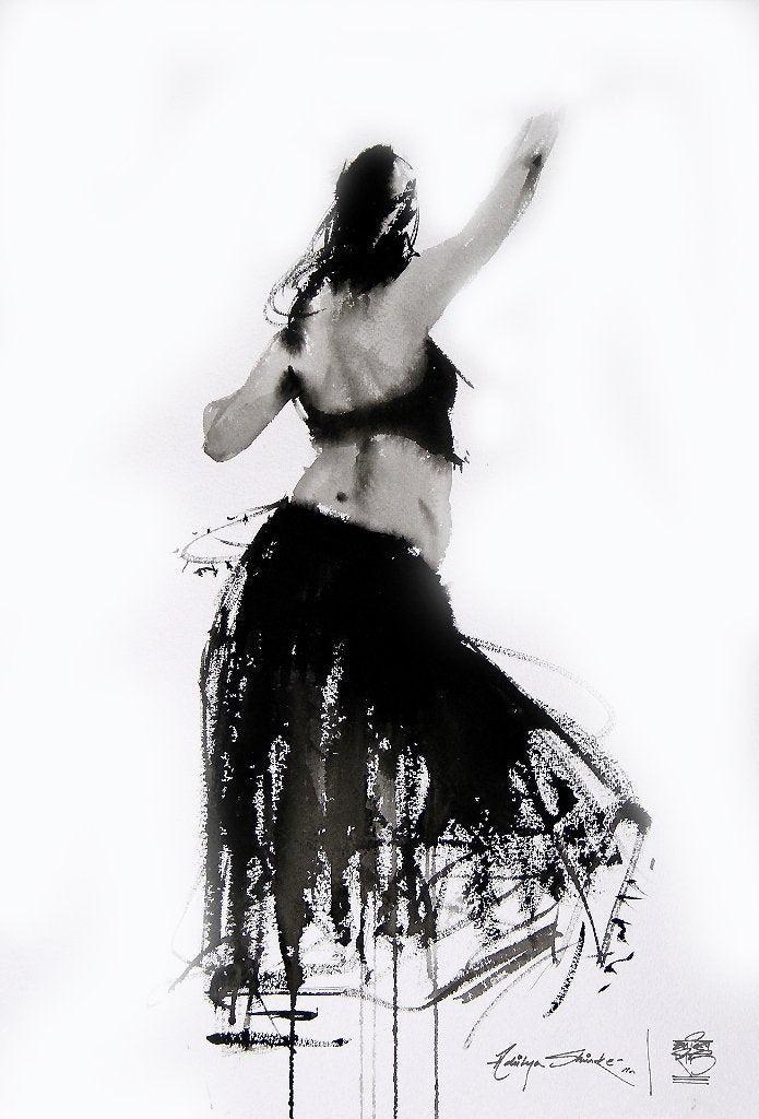 I Move N It Is Dance 2 Painting by Aditya Shirke | ArtZolo.com