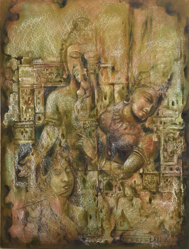 Idols Painting by Durshit Bhaskar | ArtZolo.com