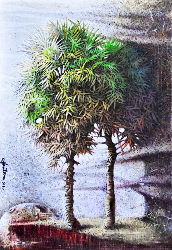 Imagination Painting by Goutam Das | ArtZolo.com