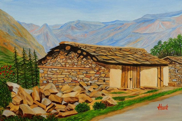 In Consonanace With Nature Painting by Ajay Harit | ArtZolo.com