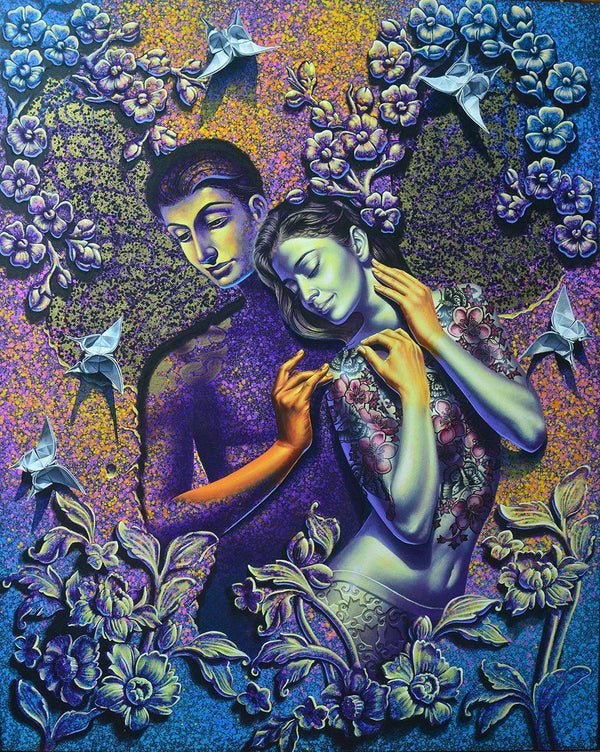 In Love 1 Painting by Prashanta Nayak | ArtZolo.com