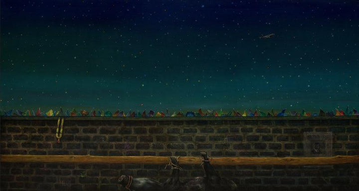 In The End I Am Able To See The Sky Painting by Balaji Ponna | ArtZolo.com
