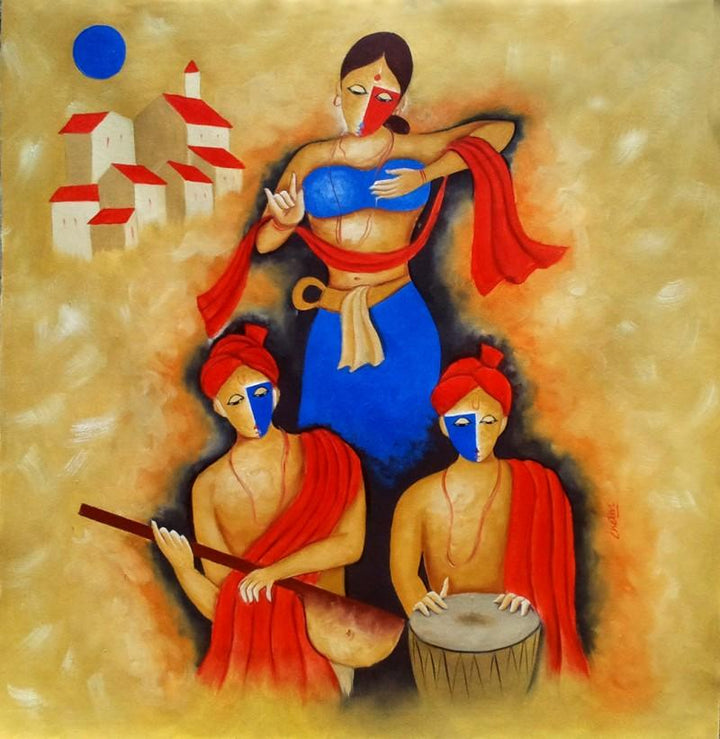 Indian Culture Painting by Chetan Katigar | ArtZolo.com