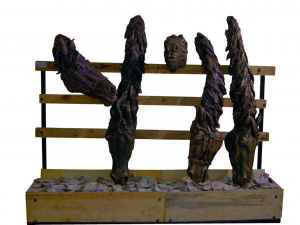 Indian Derby Sculpture by Vnayak Rampure | ArtZolo.com