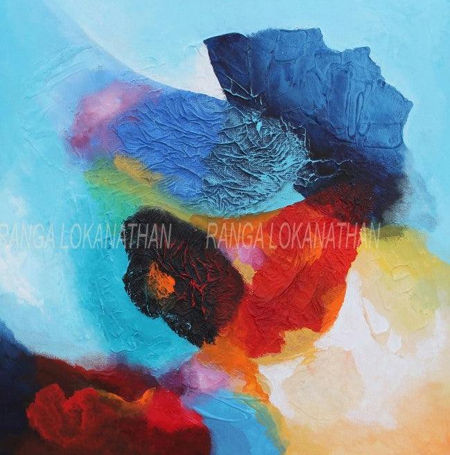 Infinity Painting by Ranga Naidu | ArtZolo.com