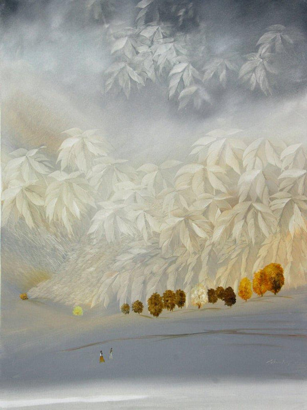 Inner Escape 7 Painting by R S Shakya | ArtZolo.com