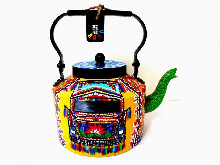 Intrensic Tea Kettle Handicraft by Rithika Kumar | ArtZolo.com