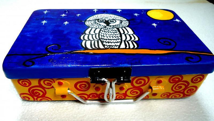 Its A Hoot Trinket Box Handicraft by Rithika Kumar | ArtZolo.com