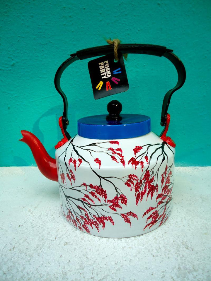 Japanese Geisha Tea Kettle Handicraft by Rithika Kumar | ArtZolo.com