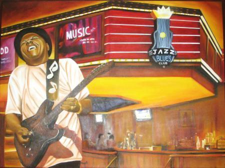 Jazz Painting by Parul V Mehta | ArtZolo.com