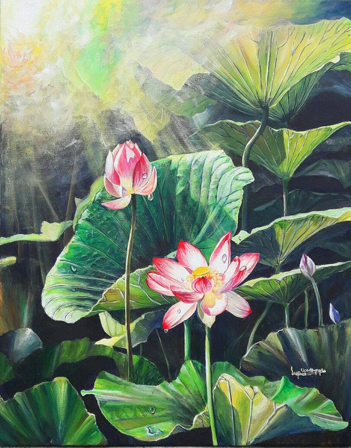 Jewel Of The Swamp Painting by Lasya Upadhyaya | ArtZolo.com