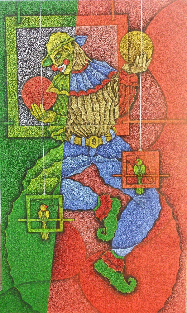 Joker Painting by Satyajeet Shinde | ArtZolo.com