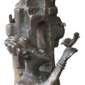 Figurative sculpture titled 'Joy Of Life 3', 17x10x7 inches, by artist Asurvedh Ved on Bronze