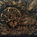 contemporary printmaking titled 'Joy Of Life', 6x6 inches, by artist Swati Siwach on Woodcut