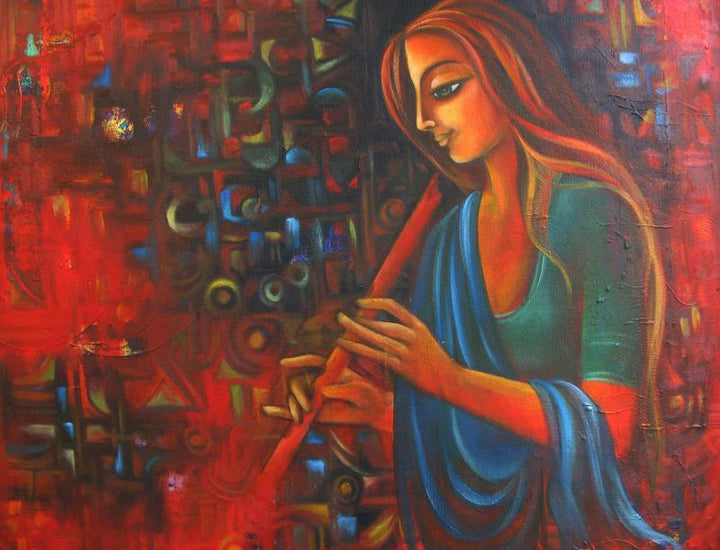 Joy Of Life Painting by Vijaya Ved | ArtZolo.com