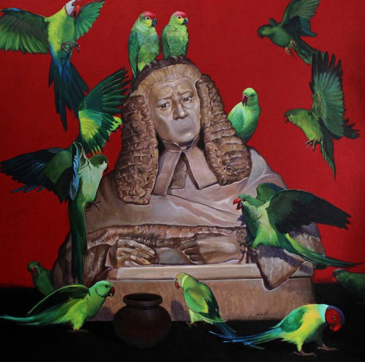 Judgement Painting by Javed Mulani | ArtZolo.com
