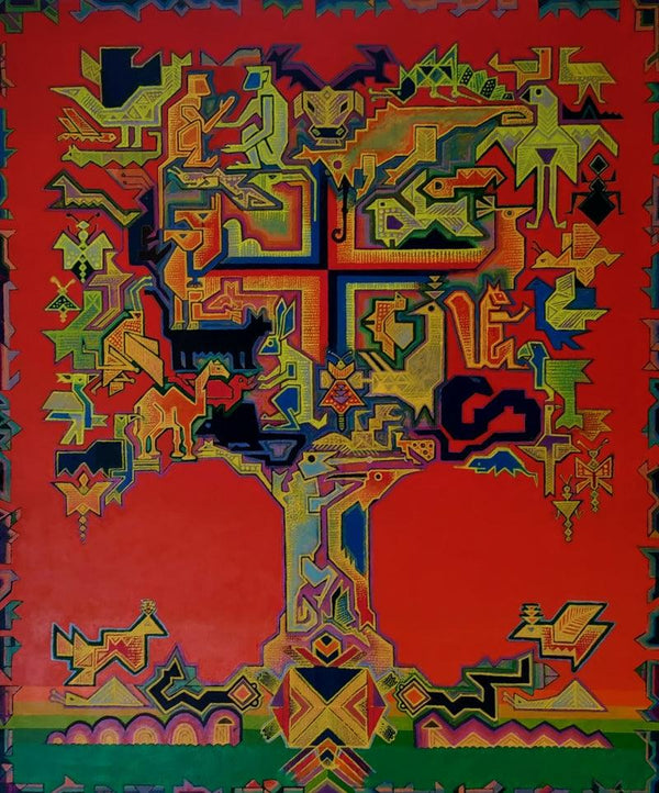 Kalpvruksha Painting by Madhukar Munde | ArtZolo.com