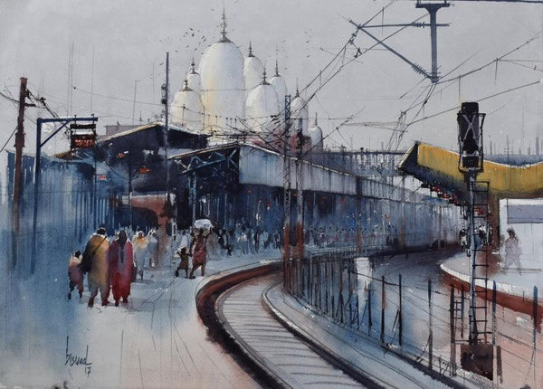 Kanpur Central 3 Painting by Bijay Biswaal | ArtZolo.com