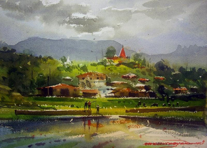 Kasgoan 3 Painting by Rakesh Suryawanshi | ArtZolo.com
