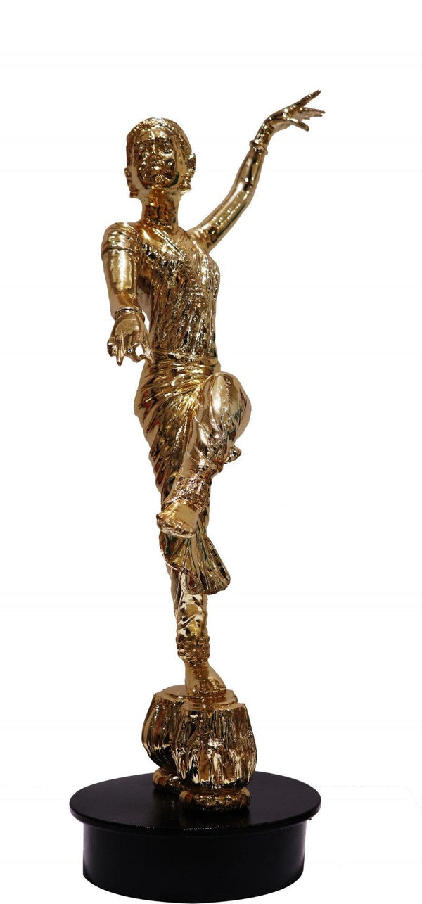 Kathak Dance Sculpture by Ram Kumbhar | ArtZolo.com