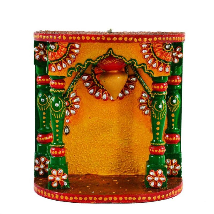 Kundan Mandir(Temple) Handicraft by E Craft | ArtZolo.com