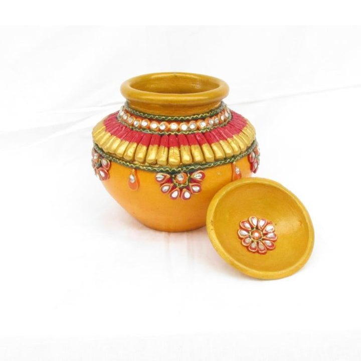 Kundan Matki Handicraft by Ecraft India | ArtZolo.com