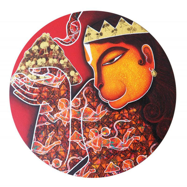 Lakshamanpranandatre Painting by Pratiksha Bothe | ArtZolo.com