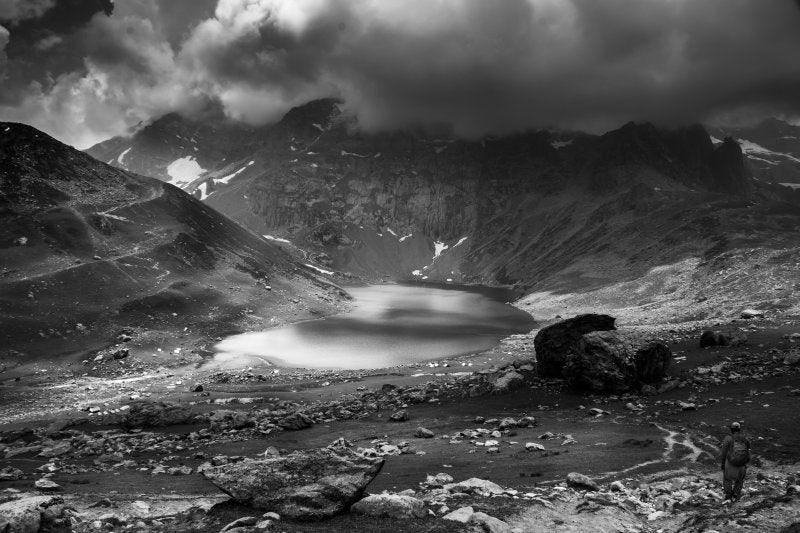 Nature photography titled 'Landscape 10', 11x17 inches, by artist Satyaki Biswas on