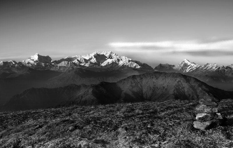 Nature photography titled 'Landscape 6', 11x18 inches, by artist Satyaki Biswas on