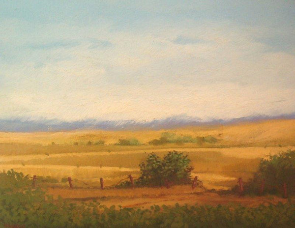 Landscape Painting by Fareed Ahmed | ArtZolo.com