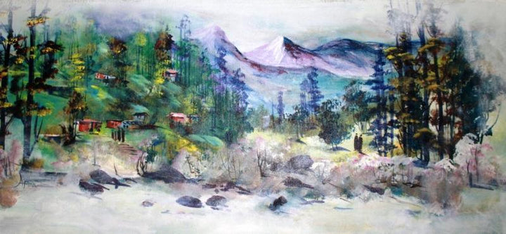Landscape Painting by Ayaan Group | ArtZolo.com