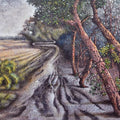 Landscape acrylic painting titled 'Landscape', 16x20 inches, by artist Goutam Das on Canvas Board
