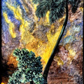 Landscape acrylic painting titled 'Landscape I', 30x20 inches, by artist DEVIRANI DASGUPTA on Canvas