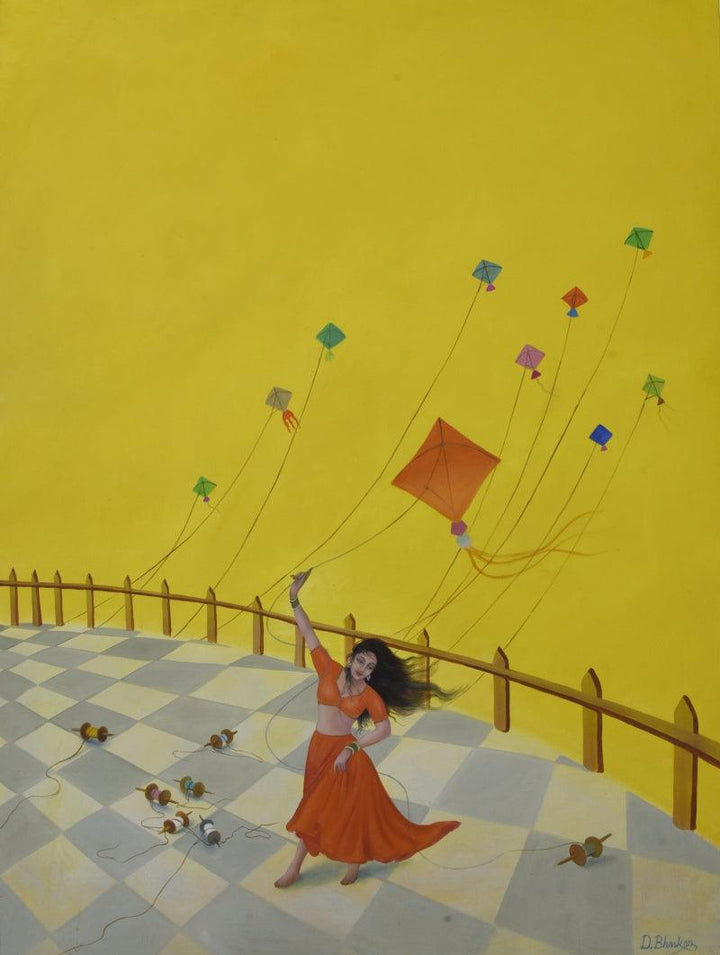 Liberate Painting by Durshit Bhaskar | ArtZolo.com