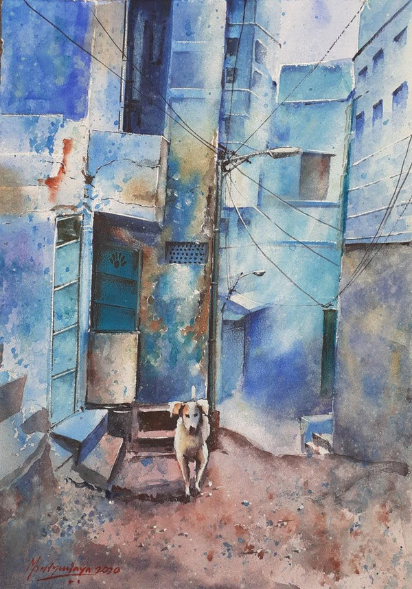 Lockdown In Jodhpur Painting by Mrutyunjaya Dash | ArtZolo.com