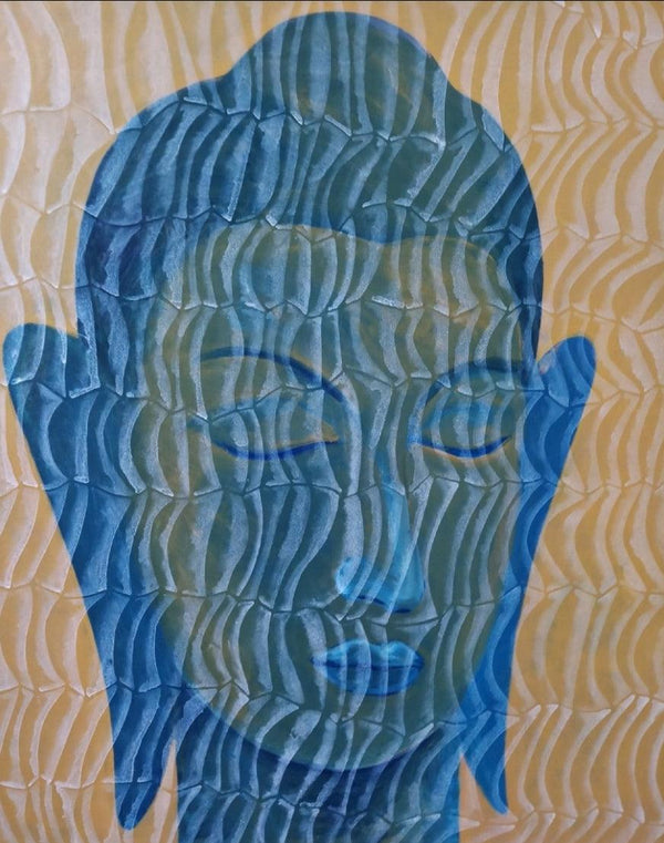 Lord Buddha 2 Painting by Rahul Vajale | ArtZolo.com