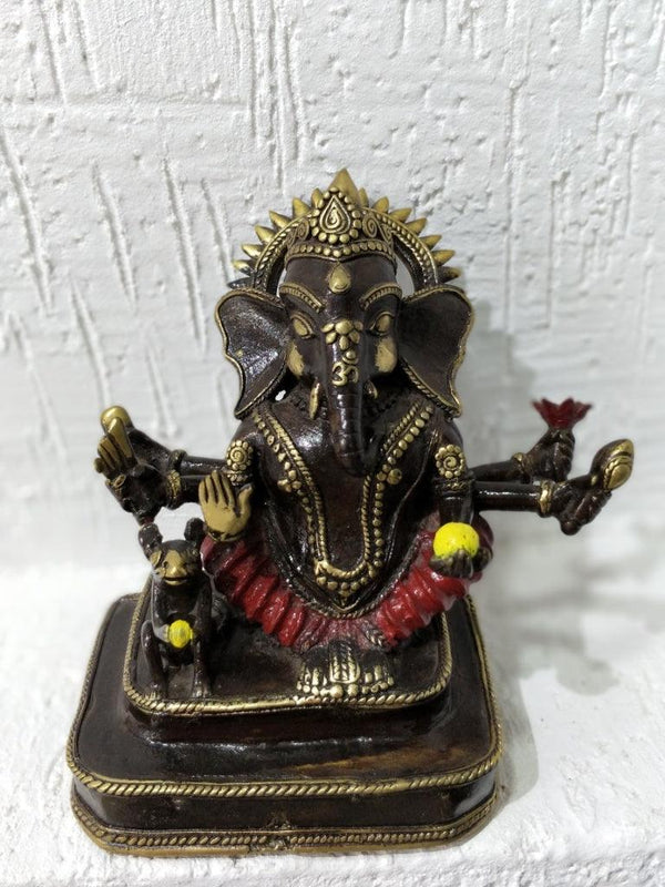 Lord Ganesha Sculpture by Kushal Bhansali | ArtZolo.com