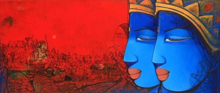 Lord Ram And Laxman Painting by Anand Panchal | ArtZolo.com