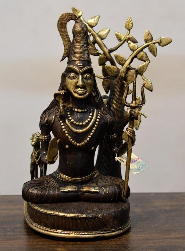 Lord Shiva Sculpture by Kushal Bhansali | ArtZolo.com