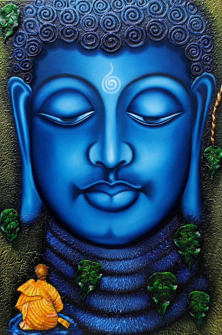 Lord Buddha 4 Painting Painting by Ramesh | ArtZolo.com