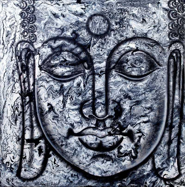 Lord Buddha3 Painting Painting by Ramesh | ArtZolo.com
